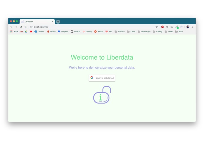 Liberdata – screenshot 1