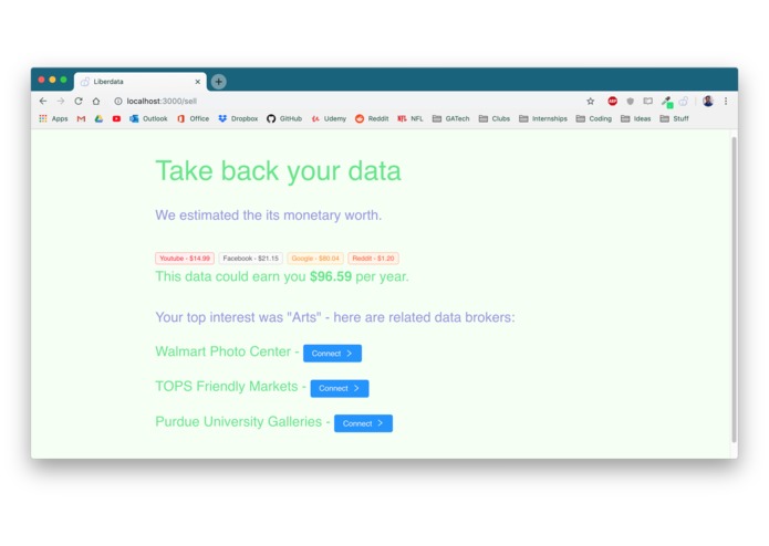 Liberdata – screenshot 4