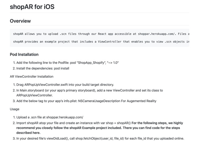 shopAR – screenshot 4
