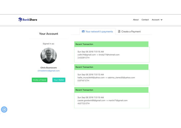 BankShare – screenshot 3