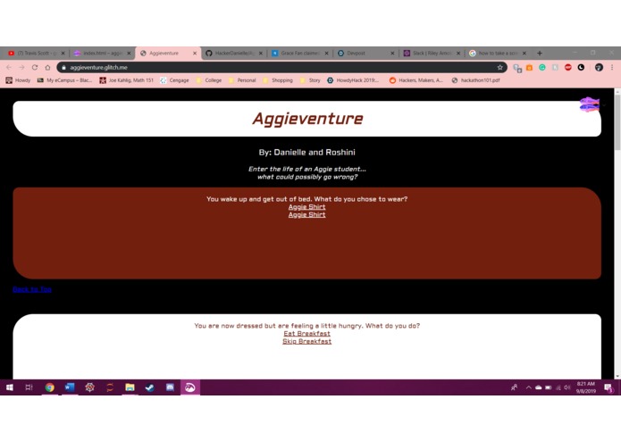 Aggieventure – screenshot 1