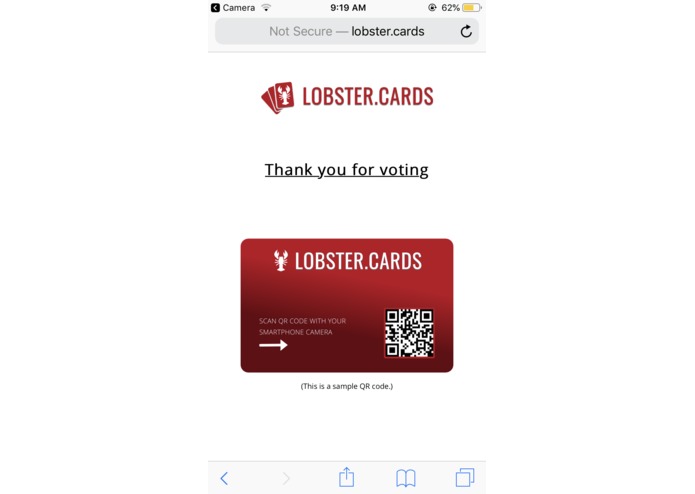 Lobster Cards – screenshot 4