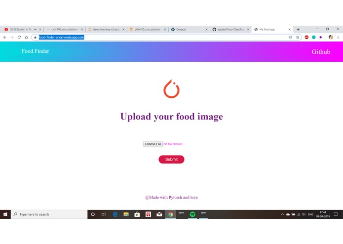 Food101- Classification – screenshot 1
