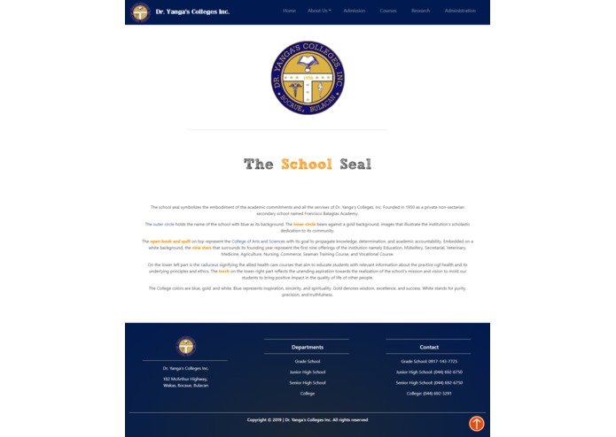 DYCI Official Website – screenshot 2