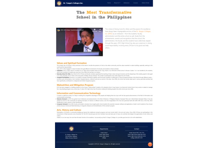 DYCI Official Website – screenshot 4