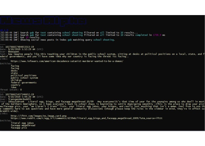 NewsAlpha – screenshot 1