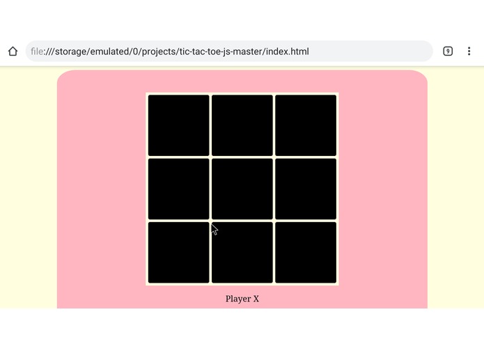 tic tac toe clasic game – screenshot 1