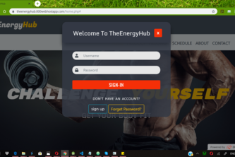 TheEnergyHub is a Gym project