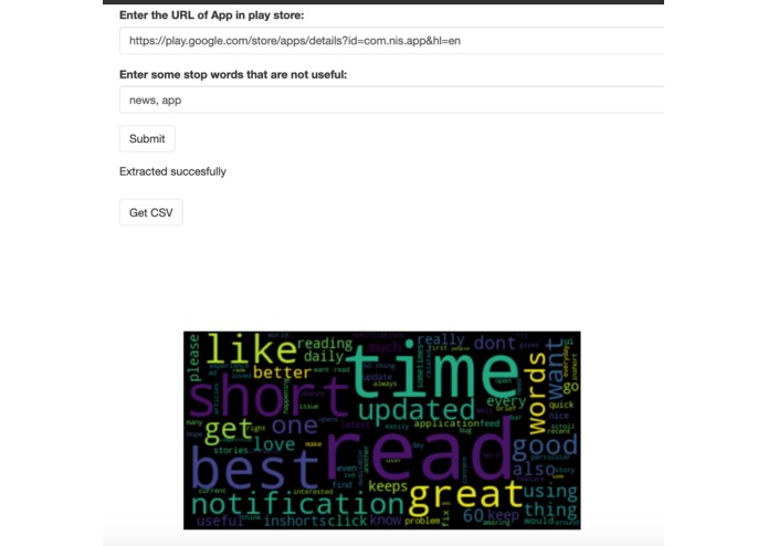 scrape-playstore – screenshot 1