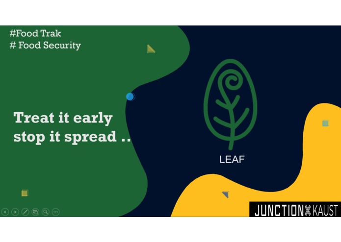 #FoodTrack (leaf :early plants disease detection using CNN)  – screenshot 1