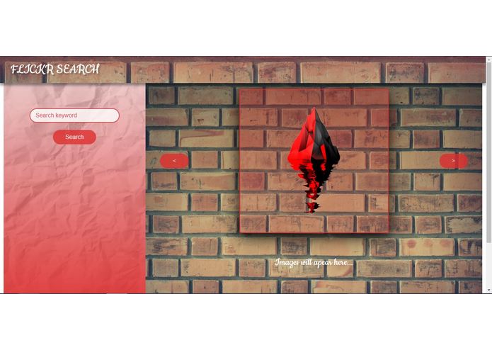 Ajax with Jquery Flickr image grabber – screenshot 1