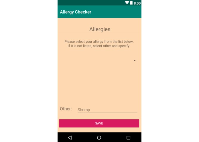 Allergy Friendly – screenshot 3