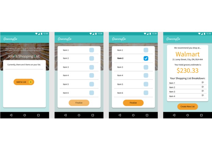 GroceryGo – screenshot 3