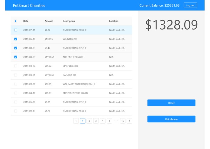 CharityChain – screenshot 4