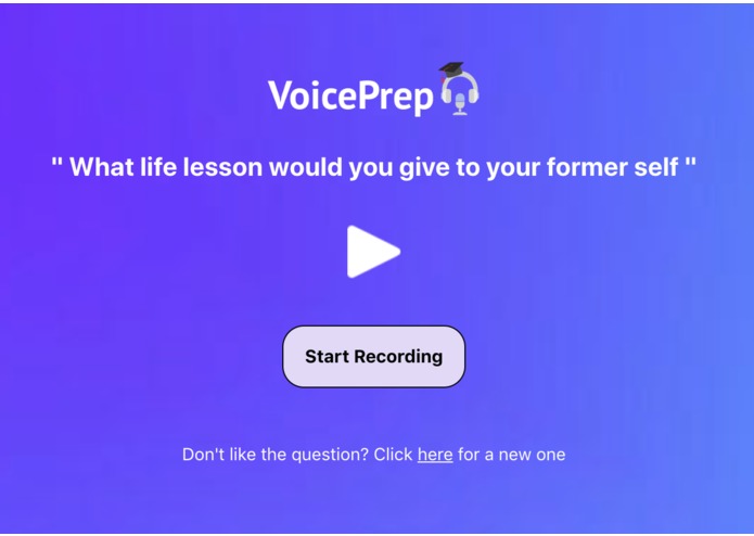 VoicePrep – screenshot 2