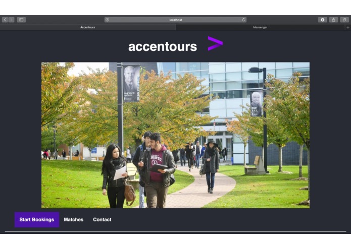AccenTours API Challenge Hack – screenshot 1