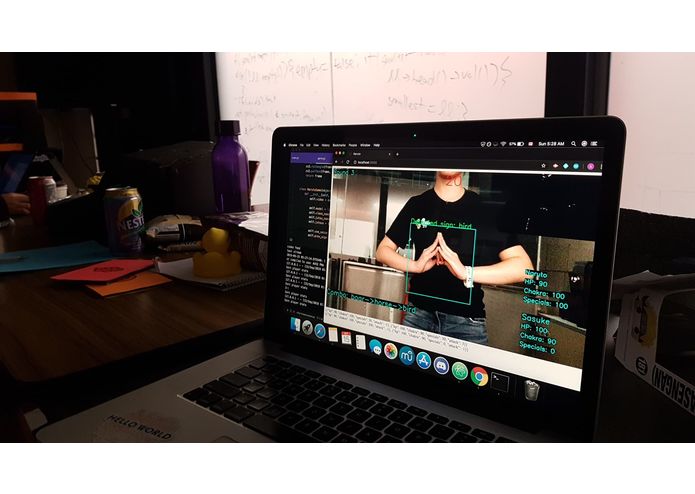 AR Voice ML Ninjutsu Battle Simulator  – screenshot 2