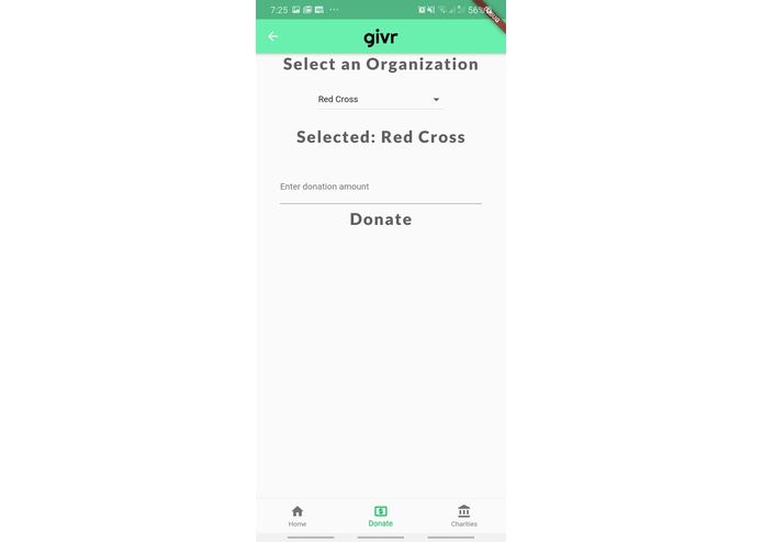 Givr: Donations with Transparency – screenshot 3