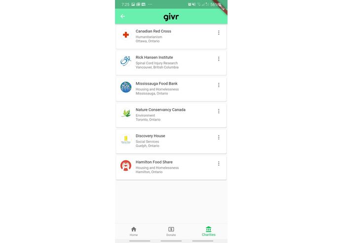 Givr: Donations with Transparency – screenshot 4