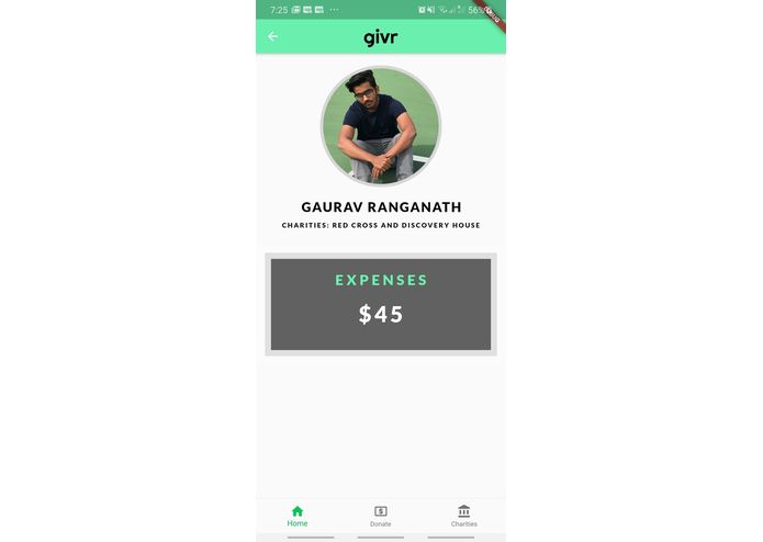 Givr: Donations with Transparency – screenshot 2