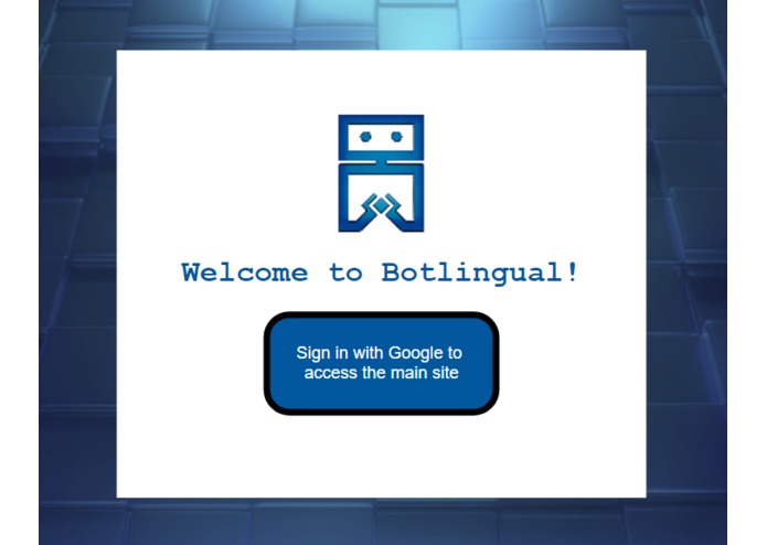 Botlingual – screenshot 1