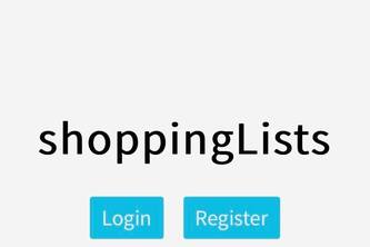 shoppingLists
