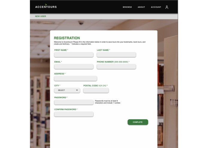 Accentours – screenshot 3