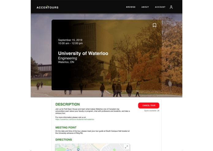 Accentours – screenshot 5