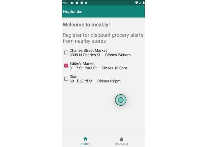 Meal.ly – screenshot 2