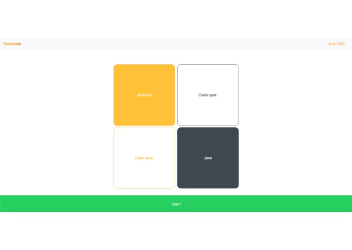 FoosRank – screenshot 2