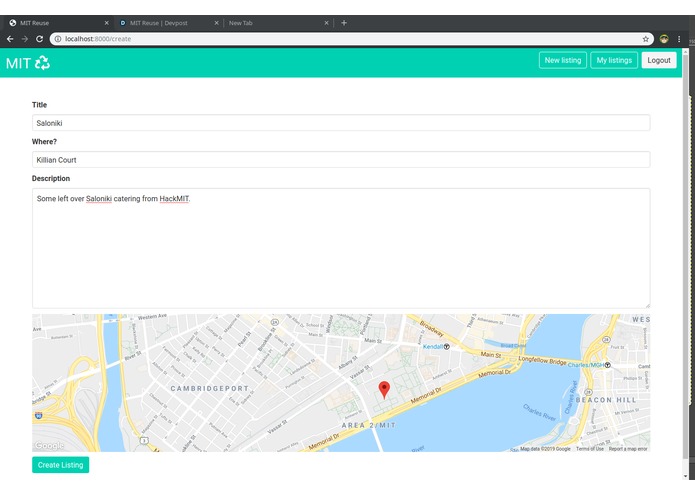 MIT Reuse – screenshot 3