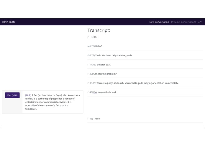 Blah Blah – screenshot 1