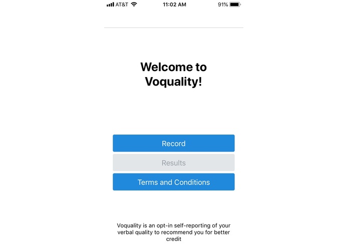 Voquality – screenshot 1