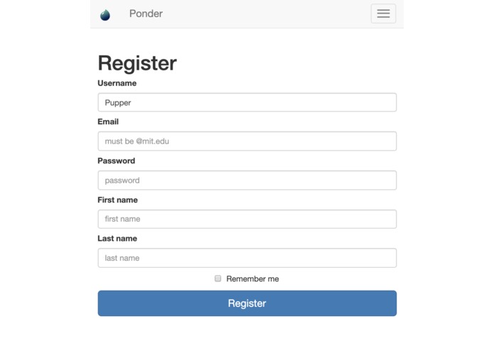 Ponder – screenshot 1