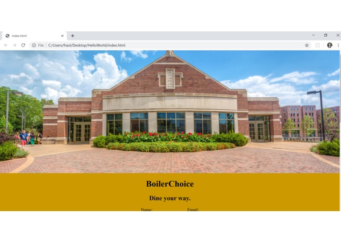 BoilerChoice – screenshot 2