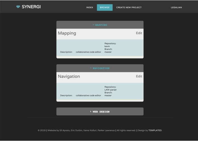 Synergi – screenshot 2