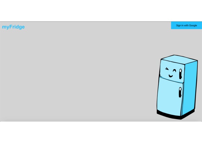 myFridge – screenshot 2