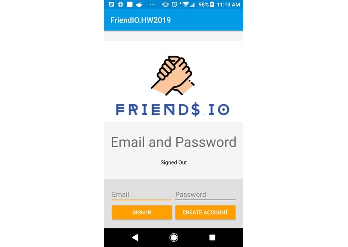 Friends.IO – screenshot 1