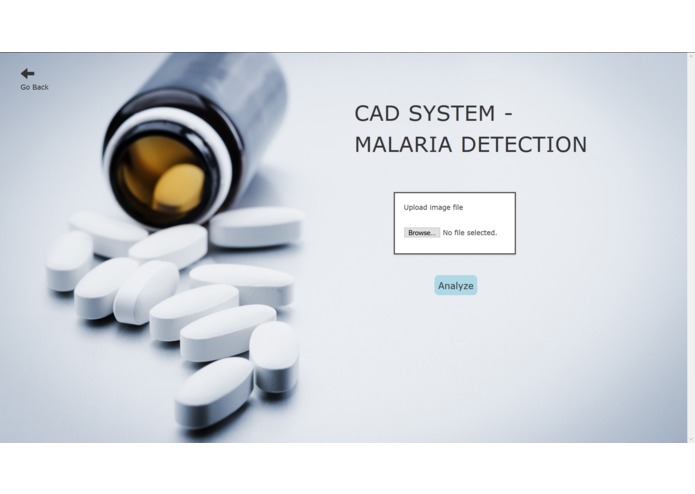 Computer Aided Diagnostic System for Malaria – screenshot 2