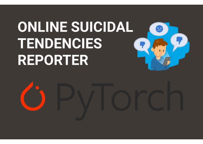 Online suicidal tendencies reporter – screenshot 1