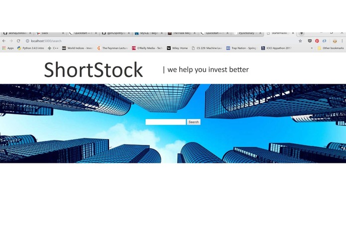 ShortStock – screenshot 1