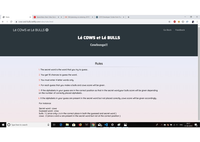 Lé COWS et Lé BULLS – screenshot 4