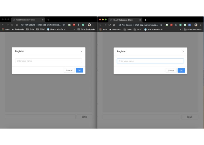 Chat Room – screenshot 1
