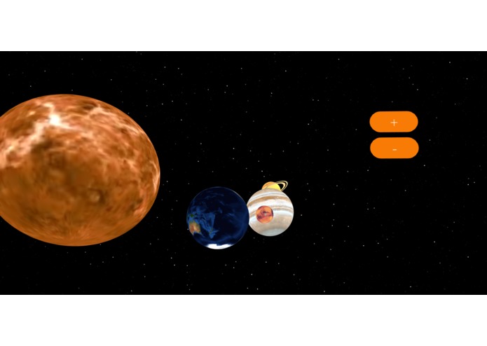 Friendly Planets - Flying in Space with VR – screenshot 1