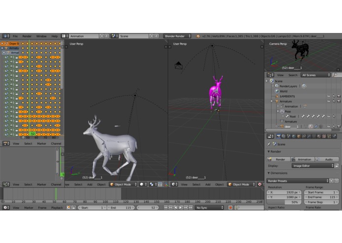 Deer Unlimited Run – screenshot 1