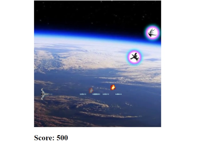 Space Shooter game – screenshot 3