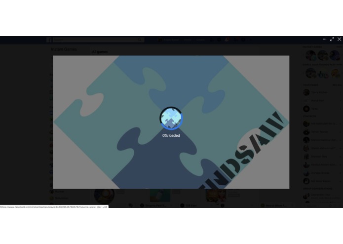 Friendsaw puzzle – screenshot 1