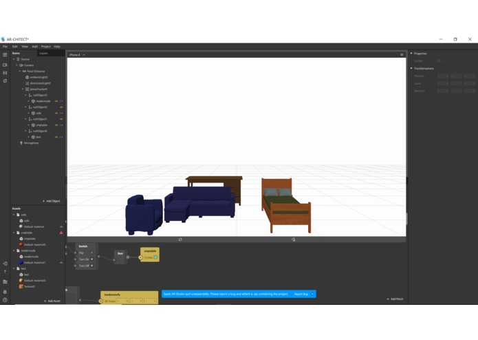 3D SPACE ERGONOMICS MODULE – screenshot 2