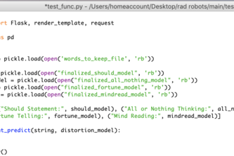 Sad Thoughts for Rad Robots