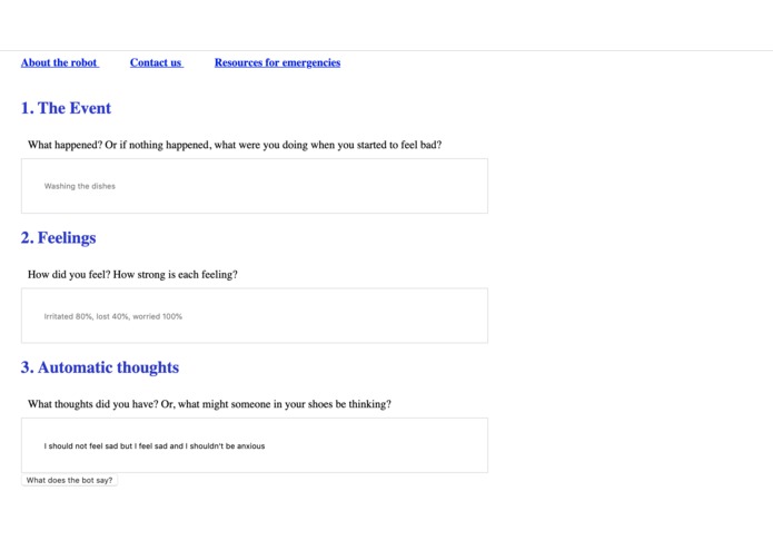 Sad Thoughts for Rad Robots – screenshot 2